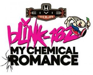 blink-182 My Chemical Romance Honda Civic shoreline