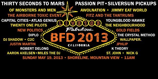 BFD 105 Live-at-the-Shoreline-Amphitheatre